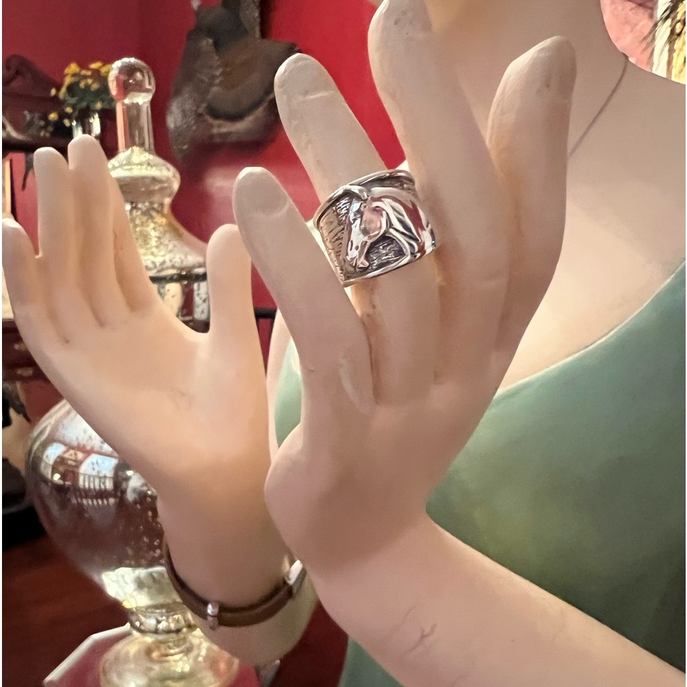 Rare Silpada Horse Ring.